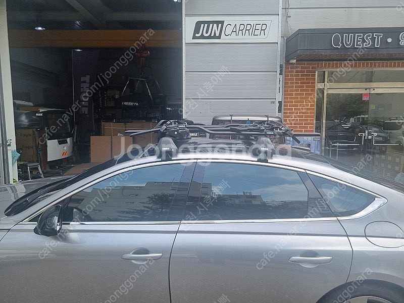 툴레 자전거 캐리어 & 가로바 팝니다--8